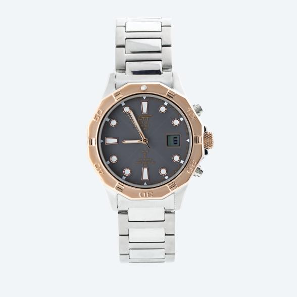 ETT Funk-Solar-Herrenuhr "Alaska" grau-bicolor - 113500000000 - 1 - 588px