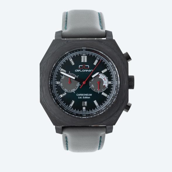deLorean Herren-Automatikuhr "Carboneum" grau - 113504400000 - 1 - 588px