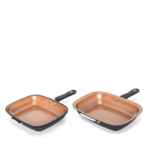 Livington Wendepfanne 2in1 Black Doubletta - 113505300000 - 1 - 588px