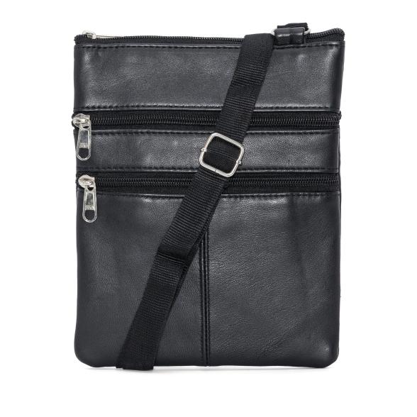 Steinmeister Lederumhängetasche schwarz - 113507200000 - 1 - 588px