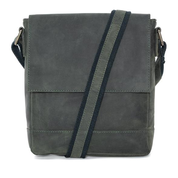 Leonardo Verrelli Lederumhängetasche grün - 113507300000 - 1 - 588px