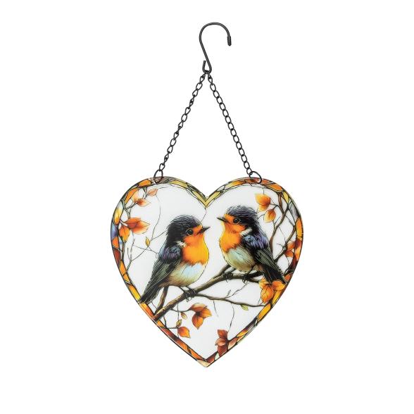 Fensterbild Vogel herzförmig - 113508300000 - 1 - 588px