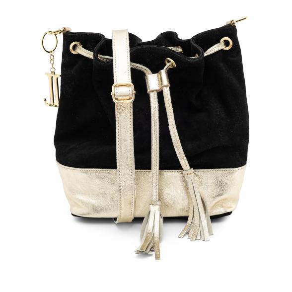 Luca Lorenzo Beuteltasche schwarz/gold - 113518800000 - 1 - 588px