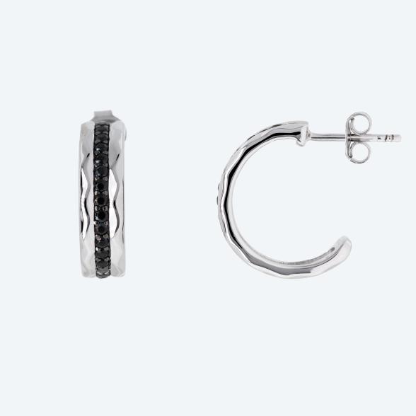 Creolen 925 Silber rhodiniert Spinell - 113522500000 - 1 - 588px