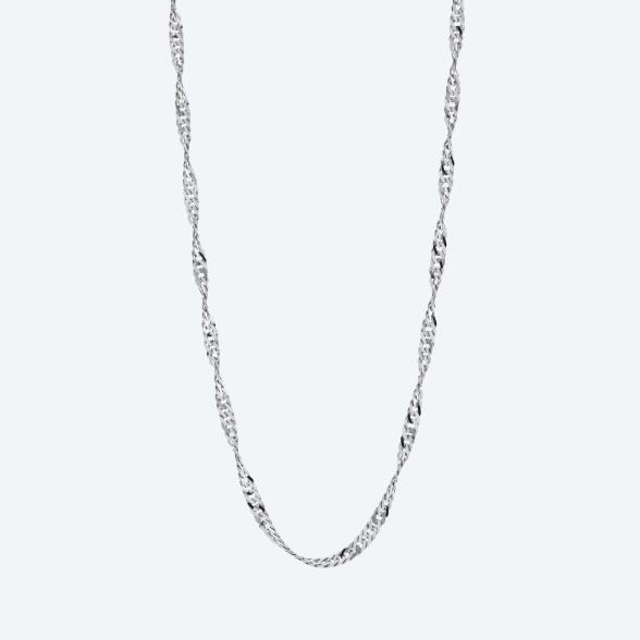 Singapurkette 925 Sterling Silber rhodiniert - 113525000000 - 1 - 588px