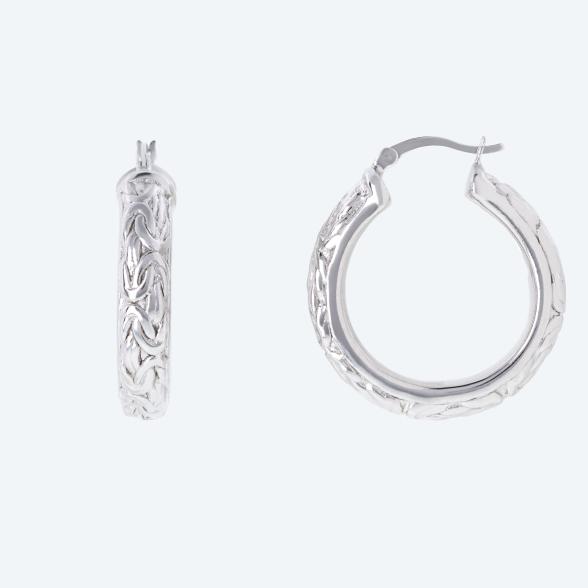 Creolen 925 Sterling Silber rhodiniert - 113526200000 - 1 - 588px