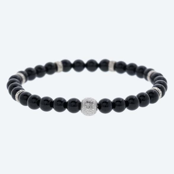 Armband 925 Silber Achat schwarz - 113546900000 - 1 - 588px