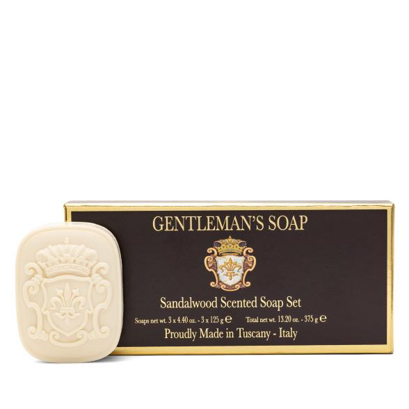 Fiorentino Hartseifen Set Sandelholz 3x125 gr - 113560800000 - 1 - 588px