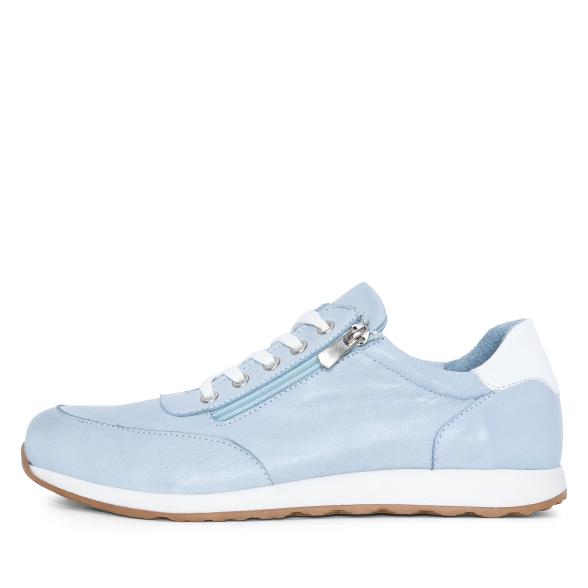 Andrea Conti Damen Ledersneaker pastellblau/weiß 36 - 113567000001 - 1 - 588px