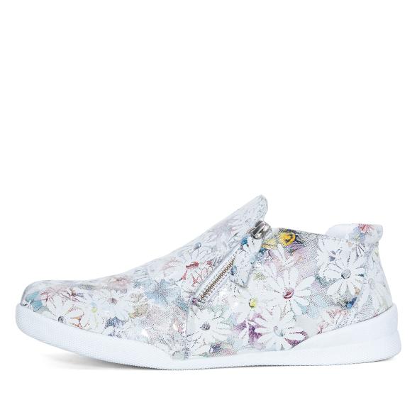 Andrea Conti Damen Lederslipper weiß gemustert 36 - 113567900001 - 1 - 588px