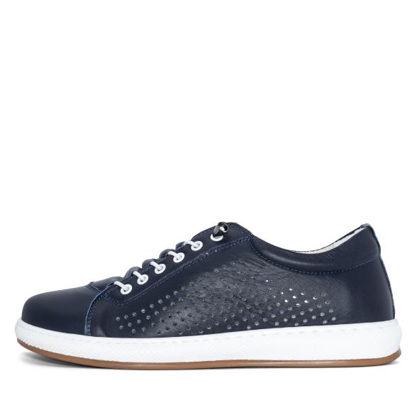 Andrea Conti Damen Lederslipper dunkelblau 36 - 113568200001 - 1 - 588px