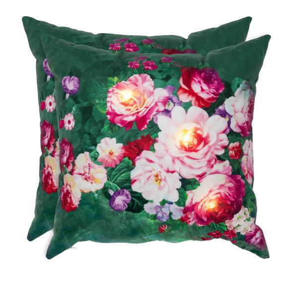 2 LED-Kissen Rosentraum 40x40cm - 113571500000 - 1 - 588px