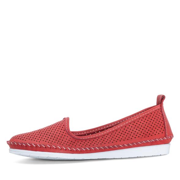 Andrea Conti Damen Lederslipper chilli 36 - 113579500001 - 1 - 588px
