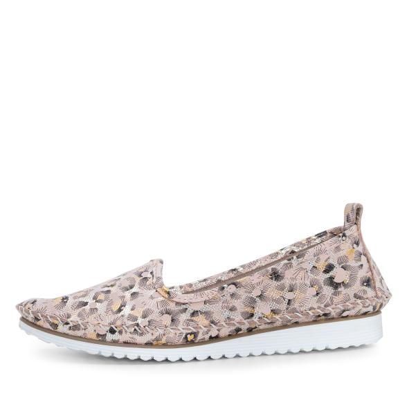 Andrea Conti Damen Lederslipper rosé gemustert 36 - 113579900001 - 1 - 588px