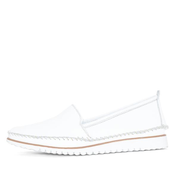 Andrea Conti Damen Lederslipper weiß 36 - 113581600001 - 1 - 588px