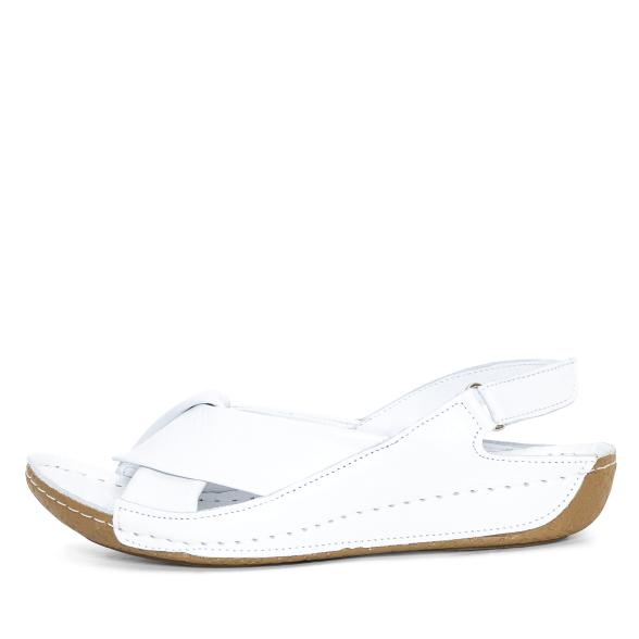 Andrea Conti Damen Ledersandalen weiß 36 - 113582500001 - 1 - 588px