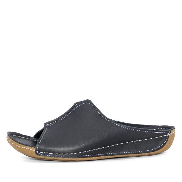 Andrea Conti Damen Lederpantoletten schwarz 36 - 113582800001 - 1 - 588px