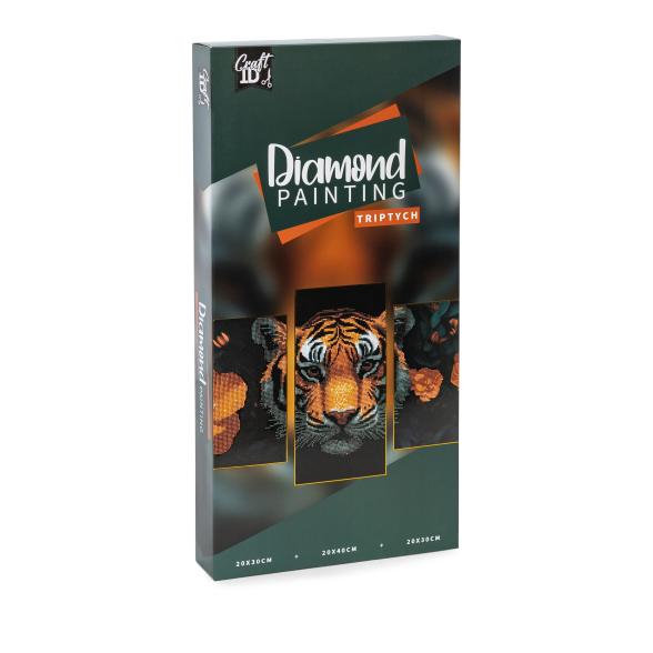 Diamond Painting Tiger 3tlg. - 113595000000 - 1 - 588px