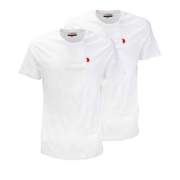 U.S. POLO ASSN. 2er Pack T-Shirt weiß/weiß 54 (XXL) - 113600700004 - 1 - 588px