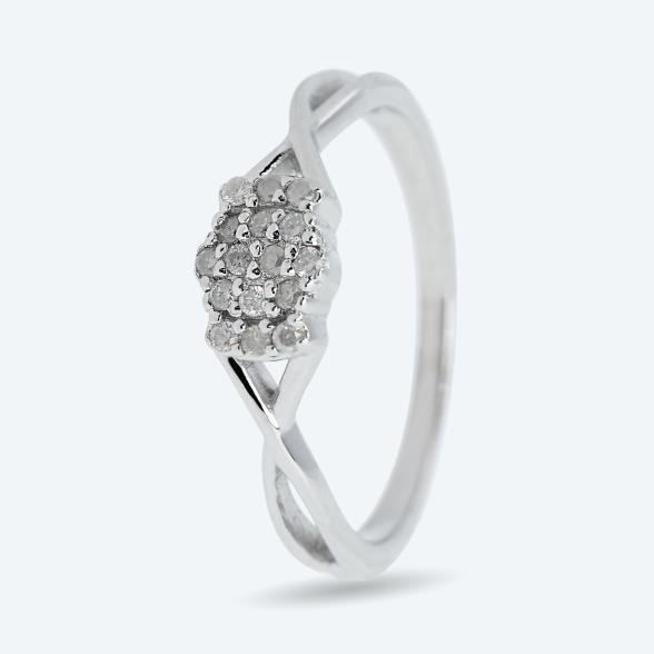 Ring 925 Silber rhodiniert Brillanten 16 - 113602100001 - 1 - 588px