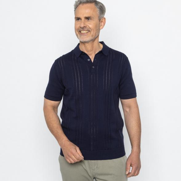 Herren-Polo-Strickpullover marine XXL - 113604900004 - 1 - 588px