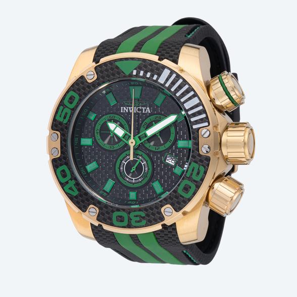 INVICTA Chronograph "Sea Hunter" gold-schwarz - 113612300000 - 1 - 588px