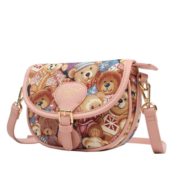 Henney Bear Umhängetasche rosa/gemustert - 113624600000 - 1 - 588px