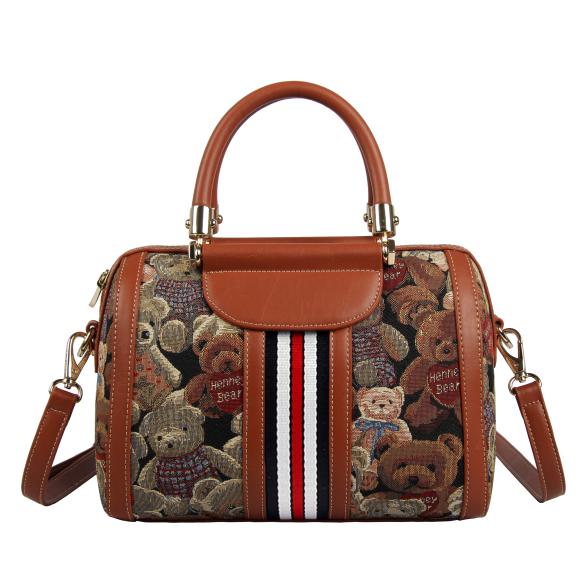 Henney Bear Henkeltasche coganc/gemustert - 113625800000 - 1 - 588px