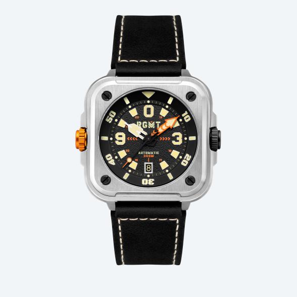 RGMT Automatikuhr "Pershing" schwarz - 113627800000 - 1 - 588px