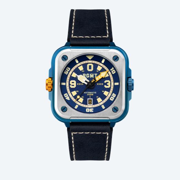 RGMT Automatikuhr "Pershing" blau - 113628300000 - 1 - 588px