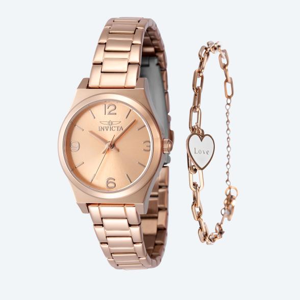 INVICTA Damenuhr "Angel" roségolden+ Armband - 113629500000 - 1 - 588px