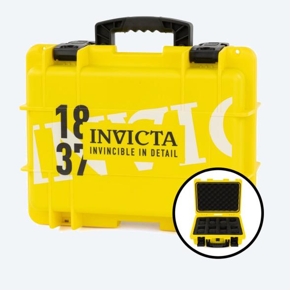 INVICTA Aufbewahrungsbox für 8 Uhren, gelb - 113630500000 - 1 - 588px