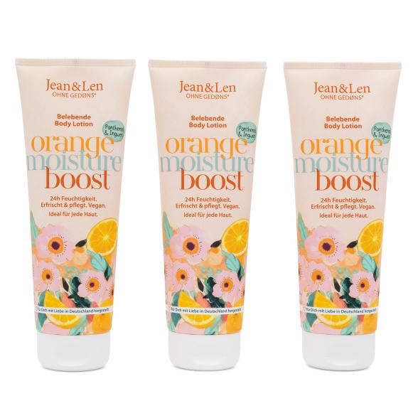 Jean & Len Body Lotion Orange/Ingwer 3x250ml - 113637300000 - 1 - 588px