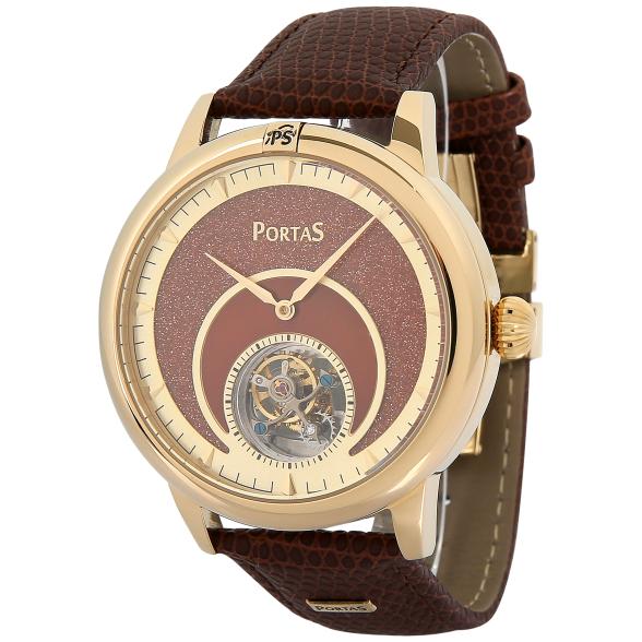 PortaS Tourbillion "Elstra", Handaufzug, Goldfluss - 113637500000 - 1 - 588px