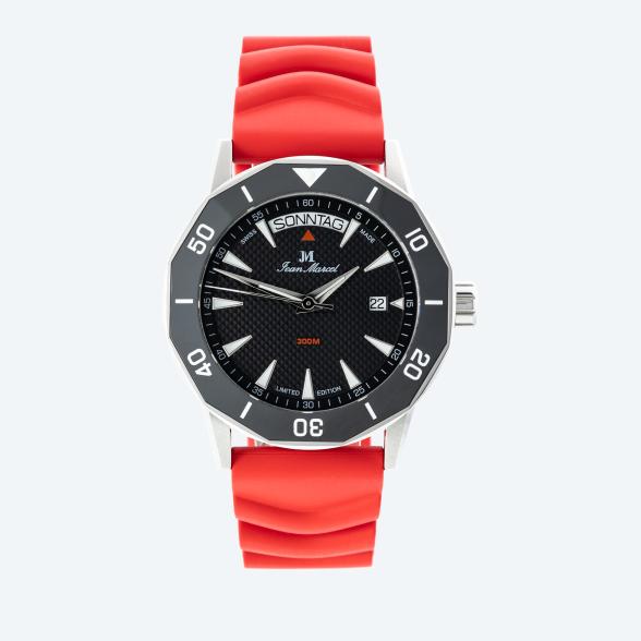 Jean Marcel Herrenuhr "Tropical Diver" schwarz - 113642600000 - 1 - 588px