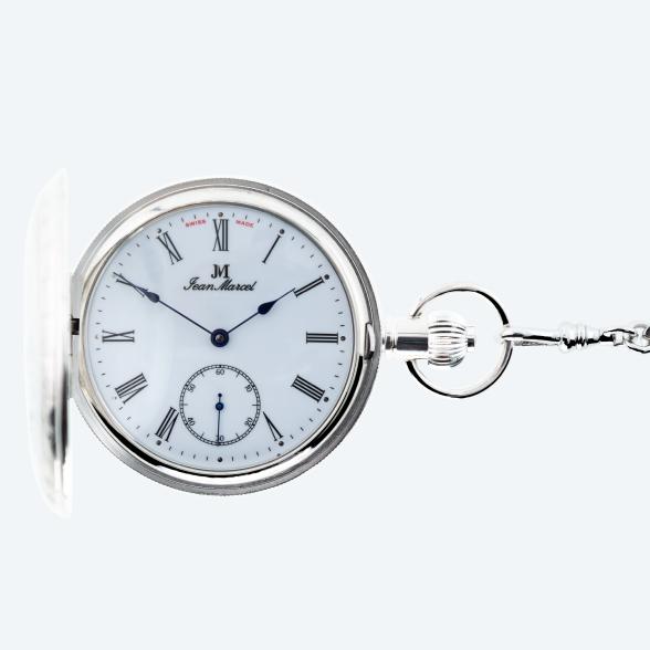 Jean Marcel Taschenuhr "Planum" silber-weiß - 113643300000 - 1 - 588px