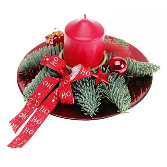 Tischdekoration mit Kerze creme - 113645000000 - 1 - 588px