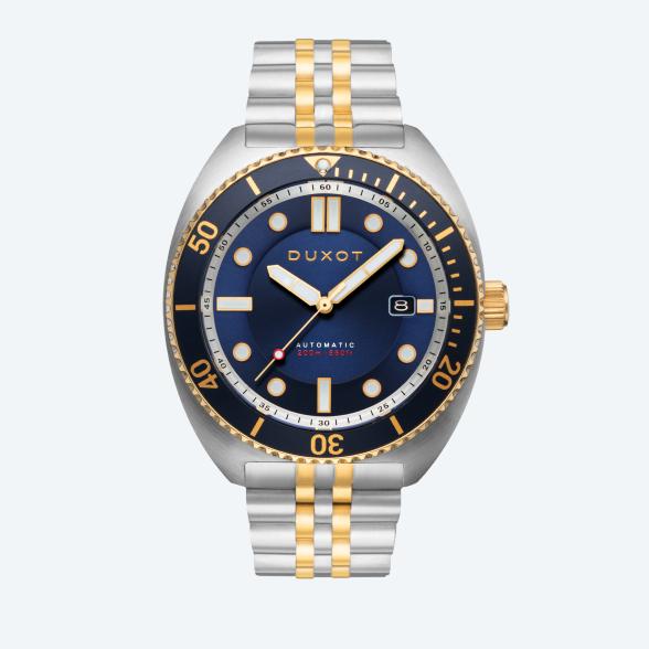 DUXOT Automatikuhr "Tortuga" bicolor-blau - 113655300000 - 1 - 588px