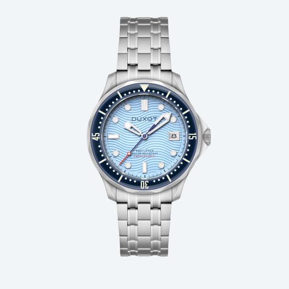 DUXOT Automatikuhr "Henri Diver" eisblau - 113656600000 - 1 - 588px