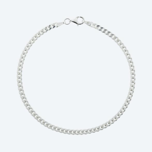 Panzerarmband 925 Sterling Silber ca. 21 cm - 113660600000 - 1 - 588px