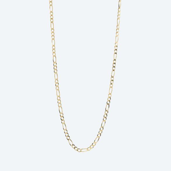 Figarokette 925 St. Silber vergoldet ca. 50 cm - 113663100000 - 1 - 588px