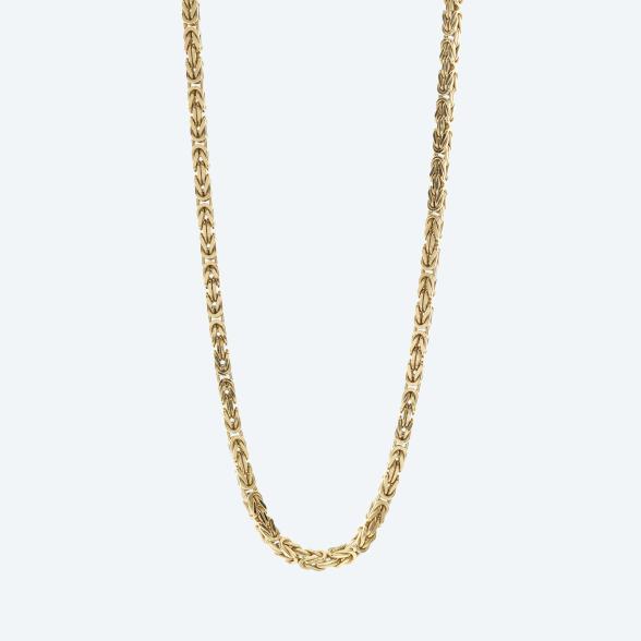 Königskette 925 St. Silber vergoldet ca. 55 cm - 113663200000 - 1 - 588px