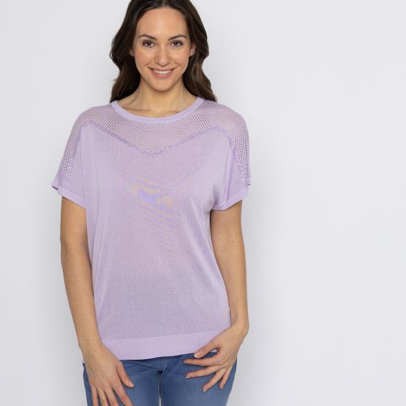 mocca by J. Leibfried Strick-Shirt lavendel 36/38 - 113667900001 - 1 - 588px