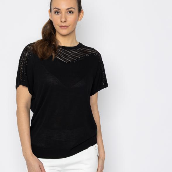 mocca by J. Leibfried Strick-Shirt schwarz 36/38 - 113668000001 - 1 - 588px