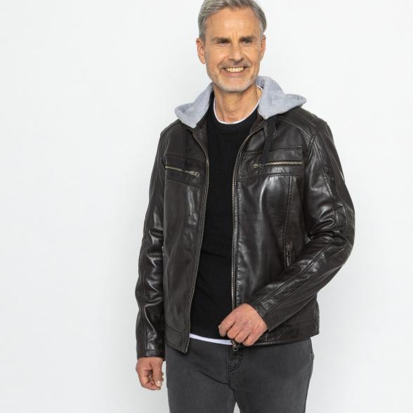 OTTO KERN Herren-Lederjacke braun 50 - 113670800001 - 1 - 588px