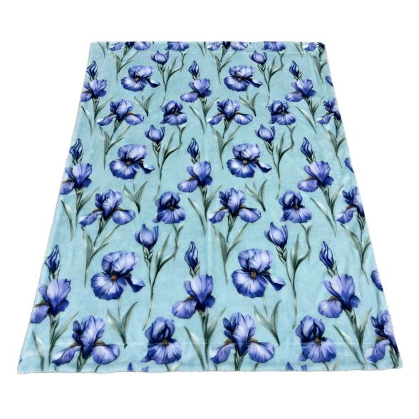Felldecke mit Blumendesign 150x200cm - 113675500000 - 1 - 588px