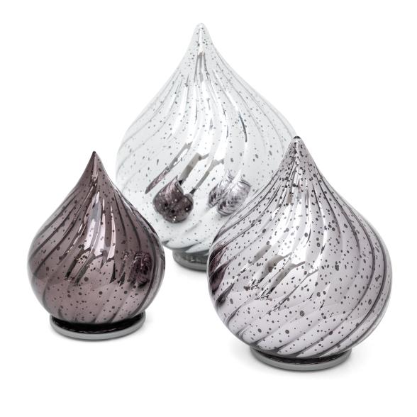 3er Set LED-Glastropfen silber - 113677300000 - 1 - 588px