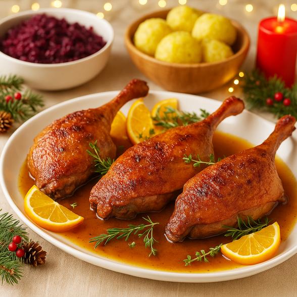 3 Entenkeulen mit Soße - 113677800000 - 1 - 588px