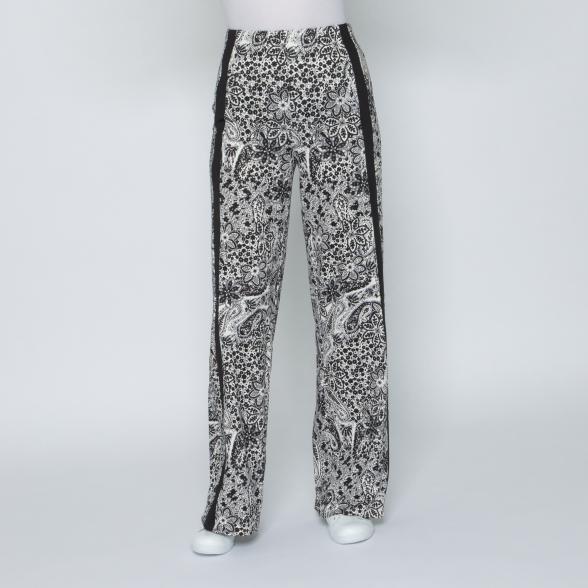 Perfectly JU Hose 'Jana' Culotte schwarz/weiß 36/38 - 113678600001 - 1 - 588px