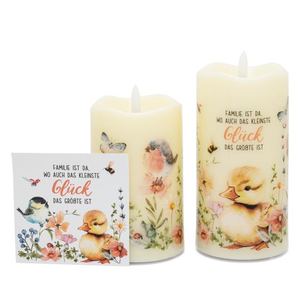 2 LED-Kerzen Funkelzauber Küken - 113681400000 - 1 - 588px